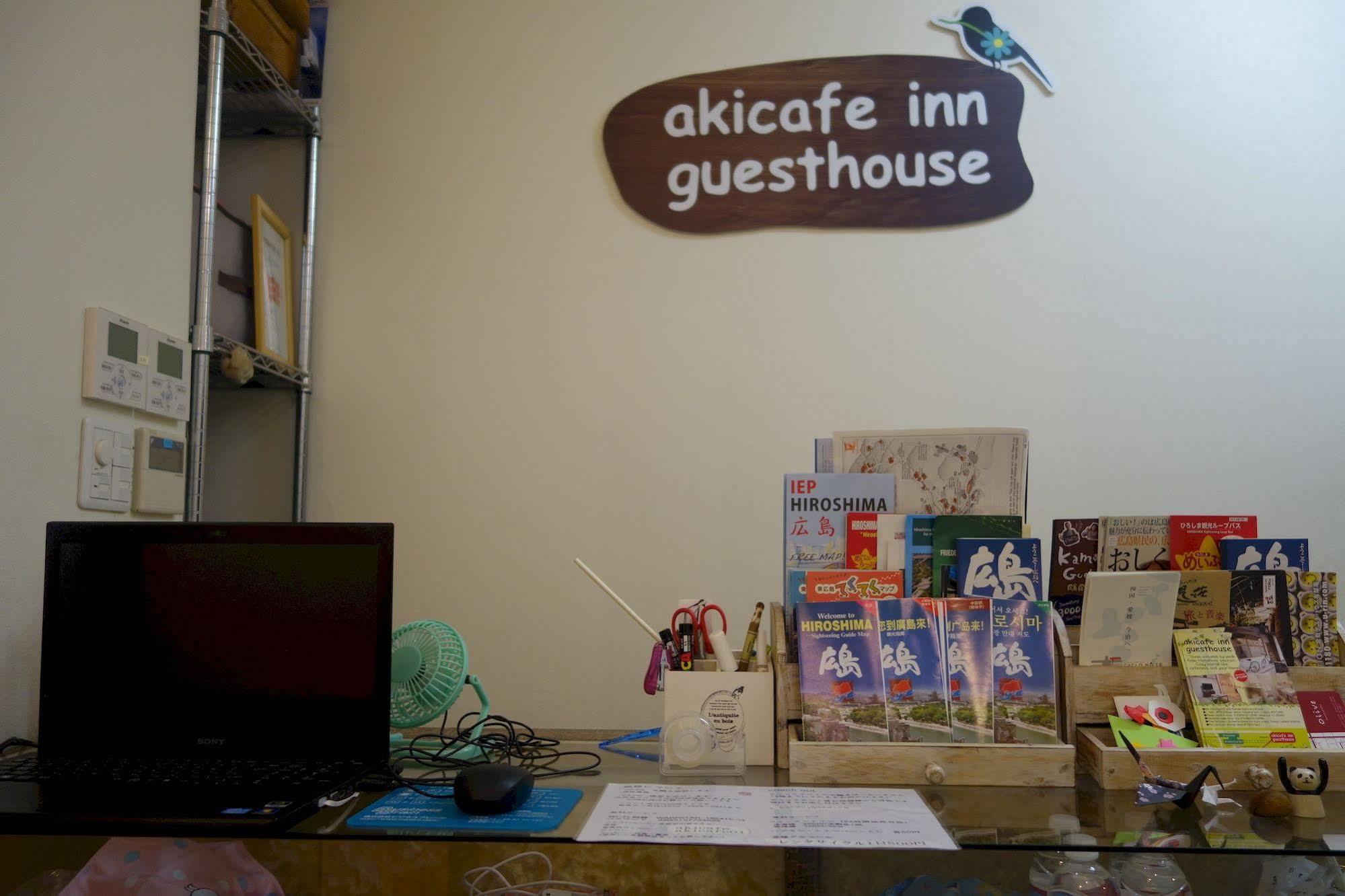 Guesthouse Akicafe Inn Hiroshima Exterior photo
